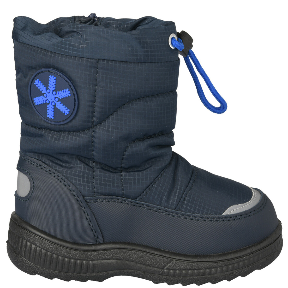 Bild 1 von Baby Winterstiefel mit Schneeflocken-Motiv DUNKELBLAU