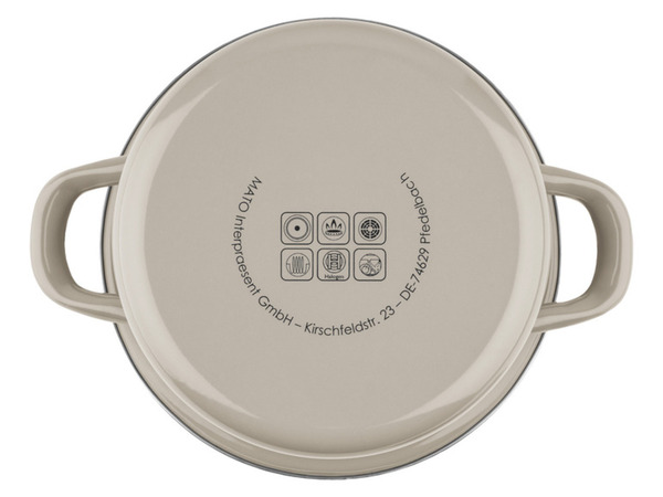 Bild 4 von ERNESTO® Emaille Töpfe, spülmaschinengeeignet