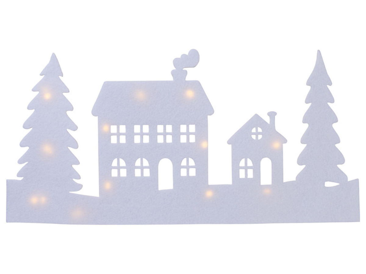 Bild 3 von LIVARNO home Fensterbild mit LED-Lichterkette, 15 LEDs