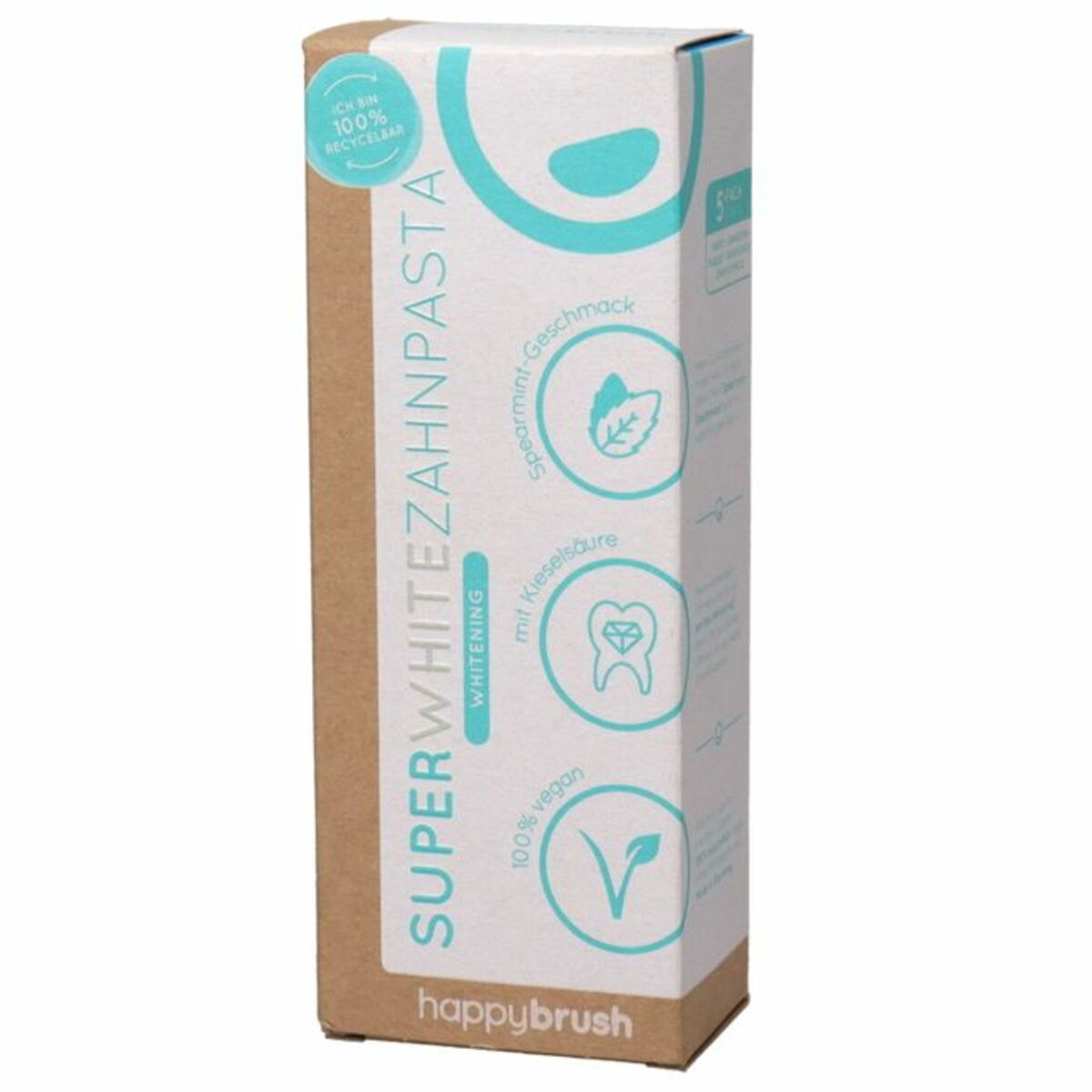 Bild 1 von happybrush Superwhite Zahnpasta