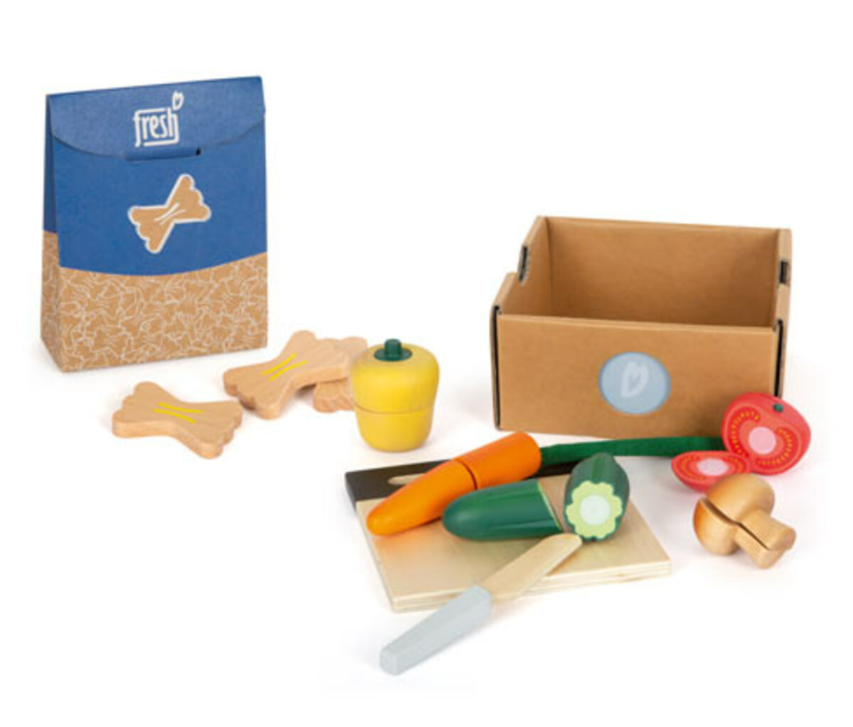 Bild 1 von small foot Gemüse- und Nudel-Set »fresh«