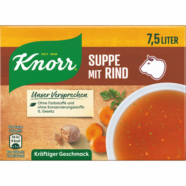 Bild 1 von Knorr 4 x Rinderbouillon