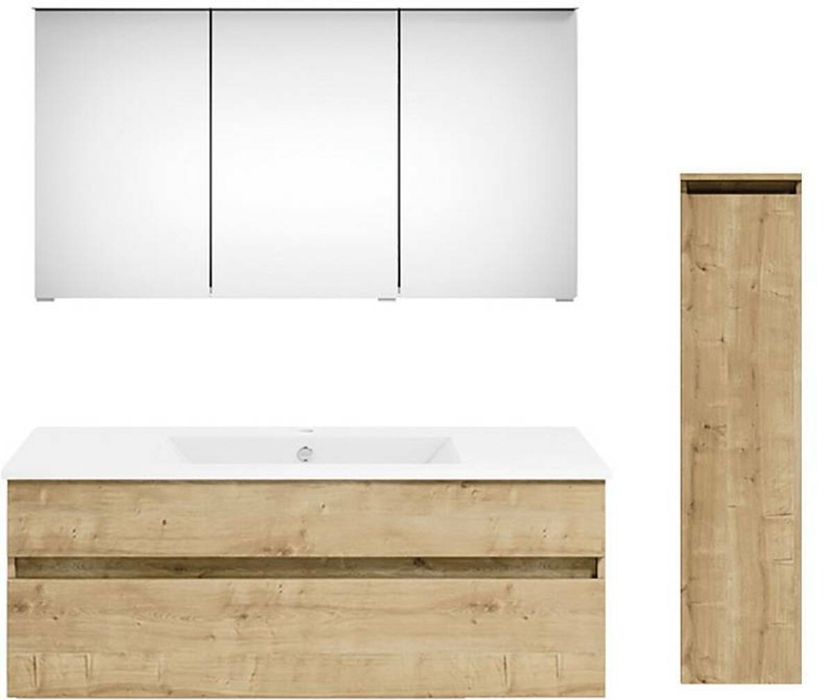 Bild 1 von Puris Badkombination GET2YOU 21, Holznachbildung