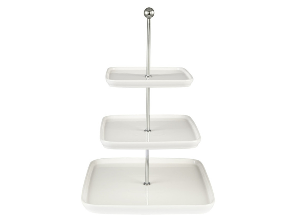 Bild 2 von ERNESTO® Etagere, 3 stufig, aus Porzelan