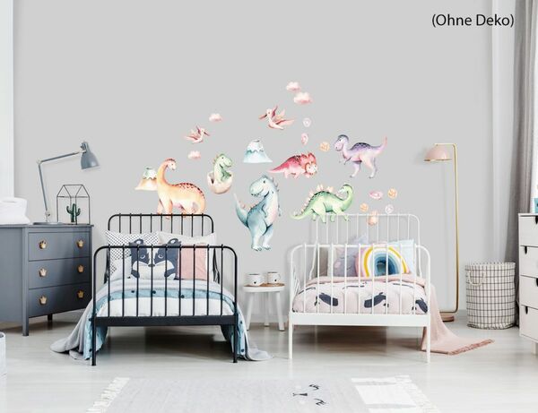 Bild 2 von Wandtattoo Dinos Bunt