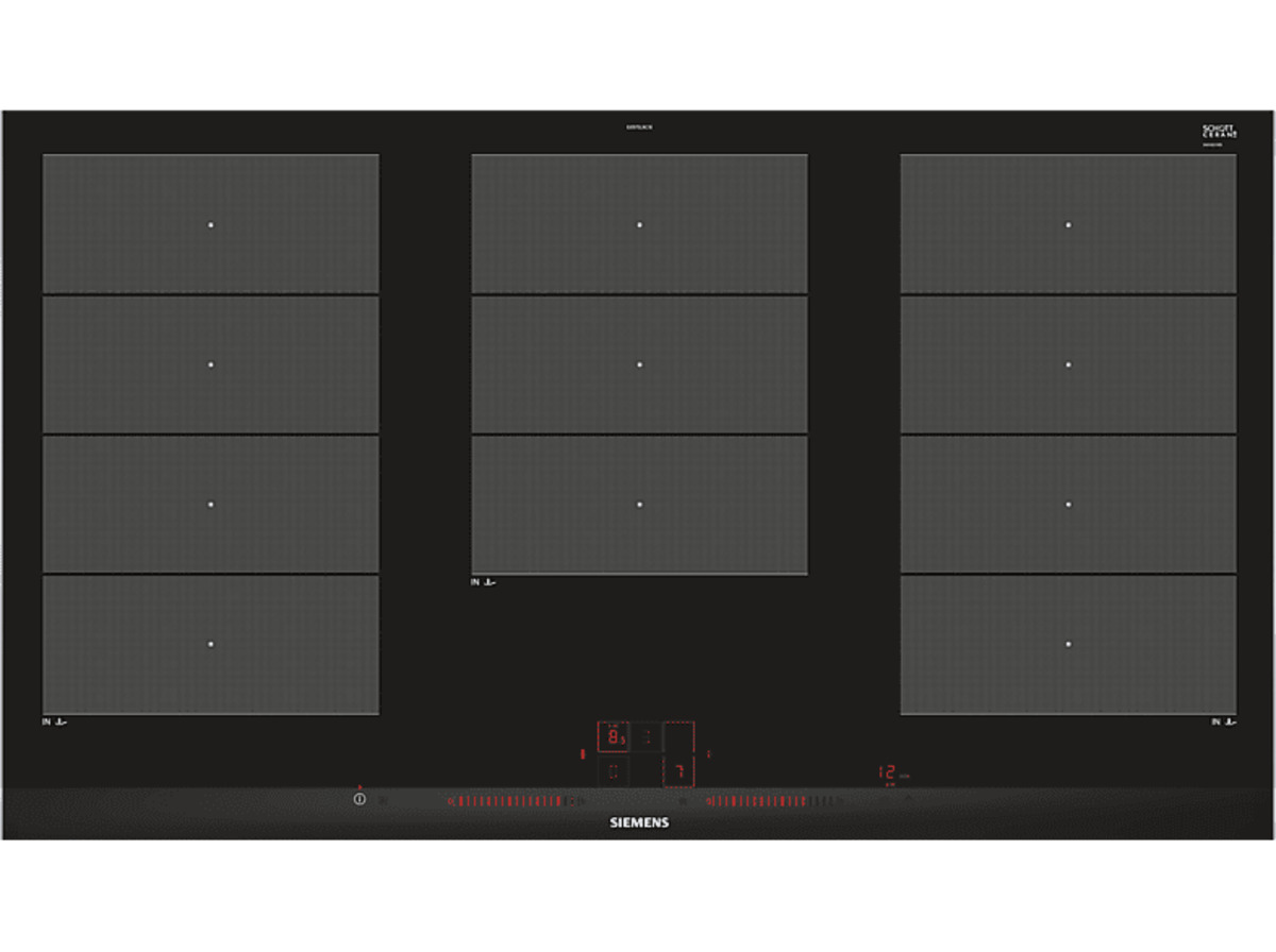 Bild 1 von SIEMENS EX975LXC1E Induktionskochfeld (912 mm breit, 5 Kochfelder)