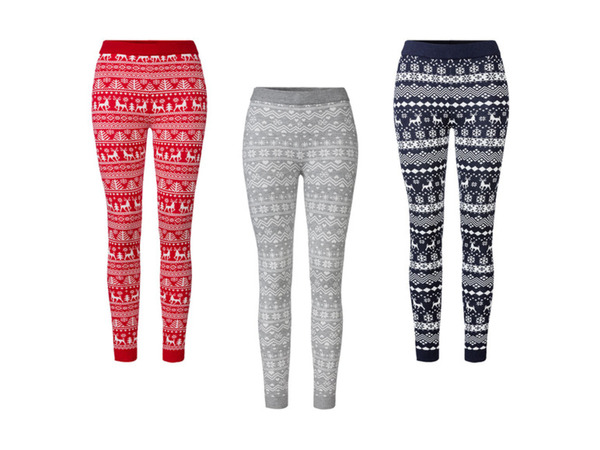 Bild 1 von esmara® Damen Leggings mit weihnachtlichen Motiven