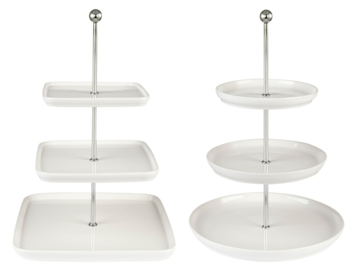 Bild 1 von ERNESTO® Etagere, 3 stufig, aus Porzelan