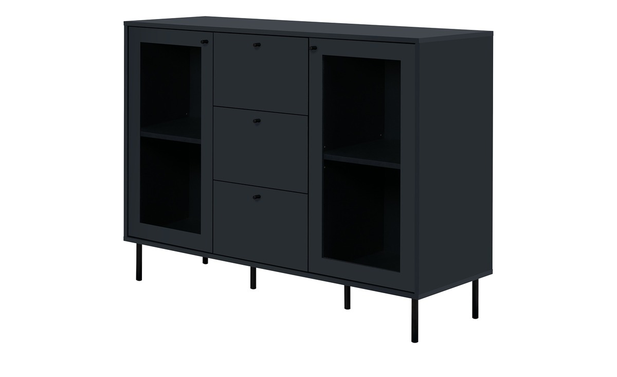 Bild 1 von Sideboard  Cacha blau Maße (cm): B: 120 H: 90 T: 40 Kommoden & Sideboards