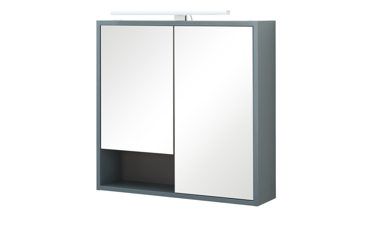 Bild 1 von Spiegelschrank grün Maße (cm): B: 63,5 H: 64,5 T: 16 Badezimmer