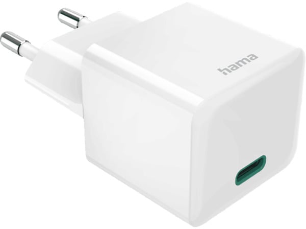 Bild 1 von HAMA USB-C, PD, Qualcomm®, GaN Schnellladegerät Universal, Weiß