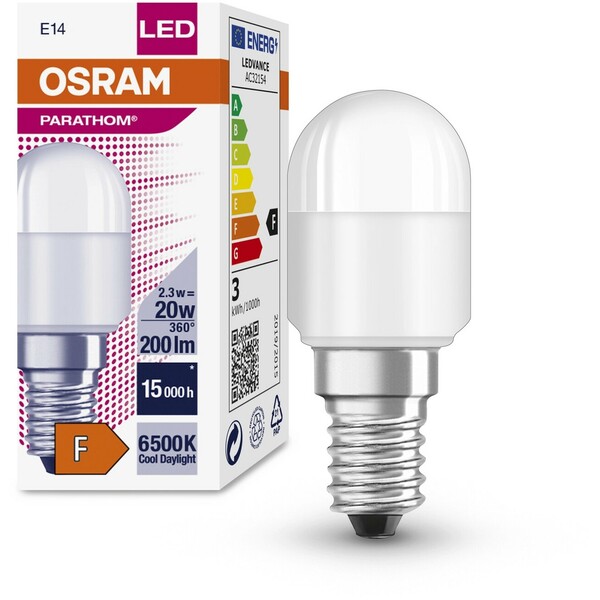 Bild 1 von Osram LED-Speziallampe T26 E14 / 2,3 W ( 200 lm) Kaltweiß