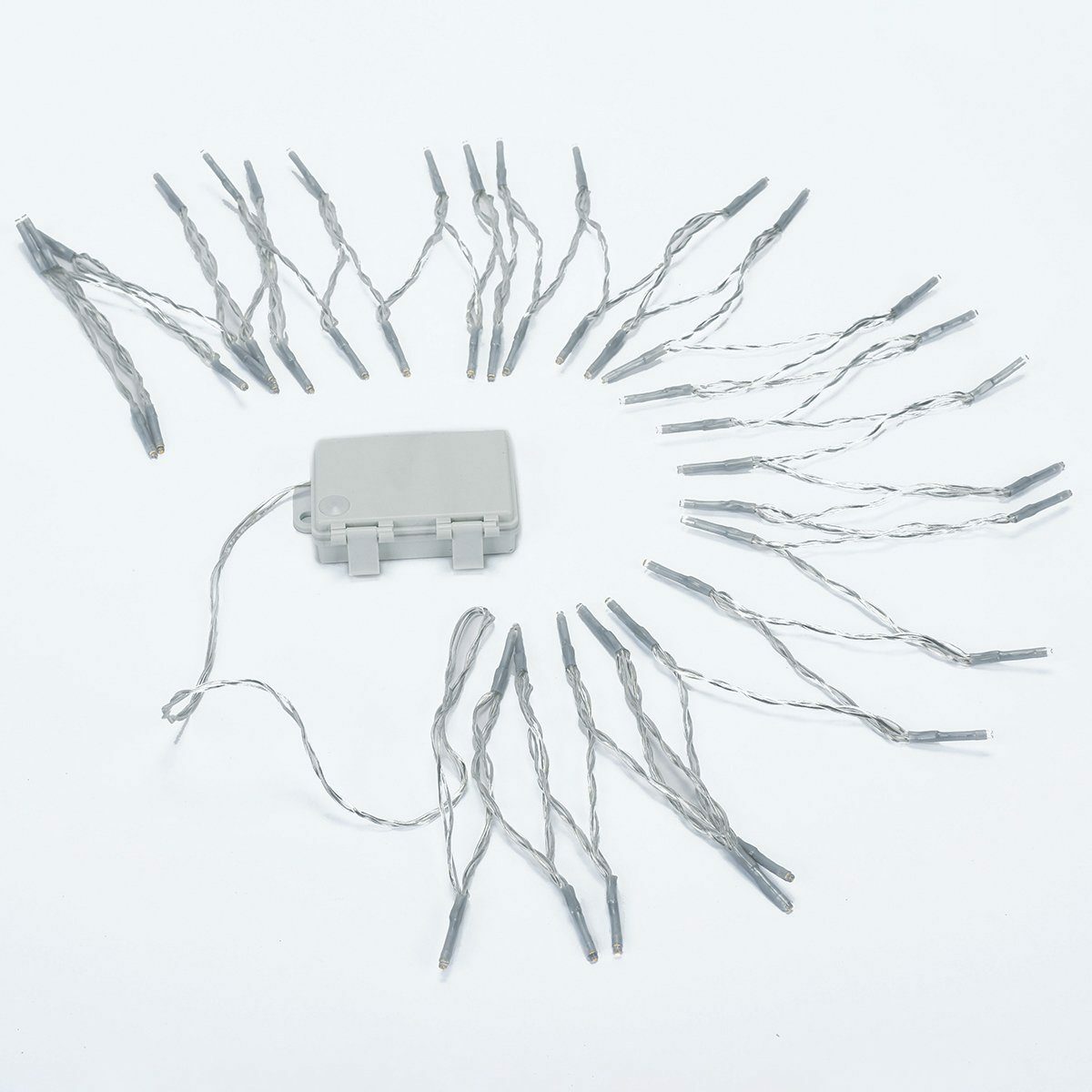 Bild 2 von MeLiTec LED-Lichterkette XM55, transparente Leitung Timer integriert Dimmer 50 LED's