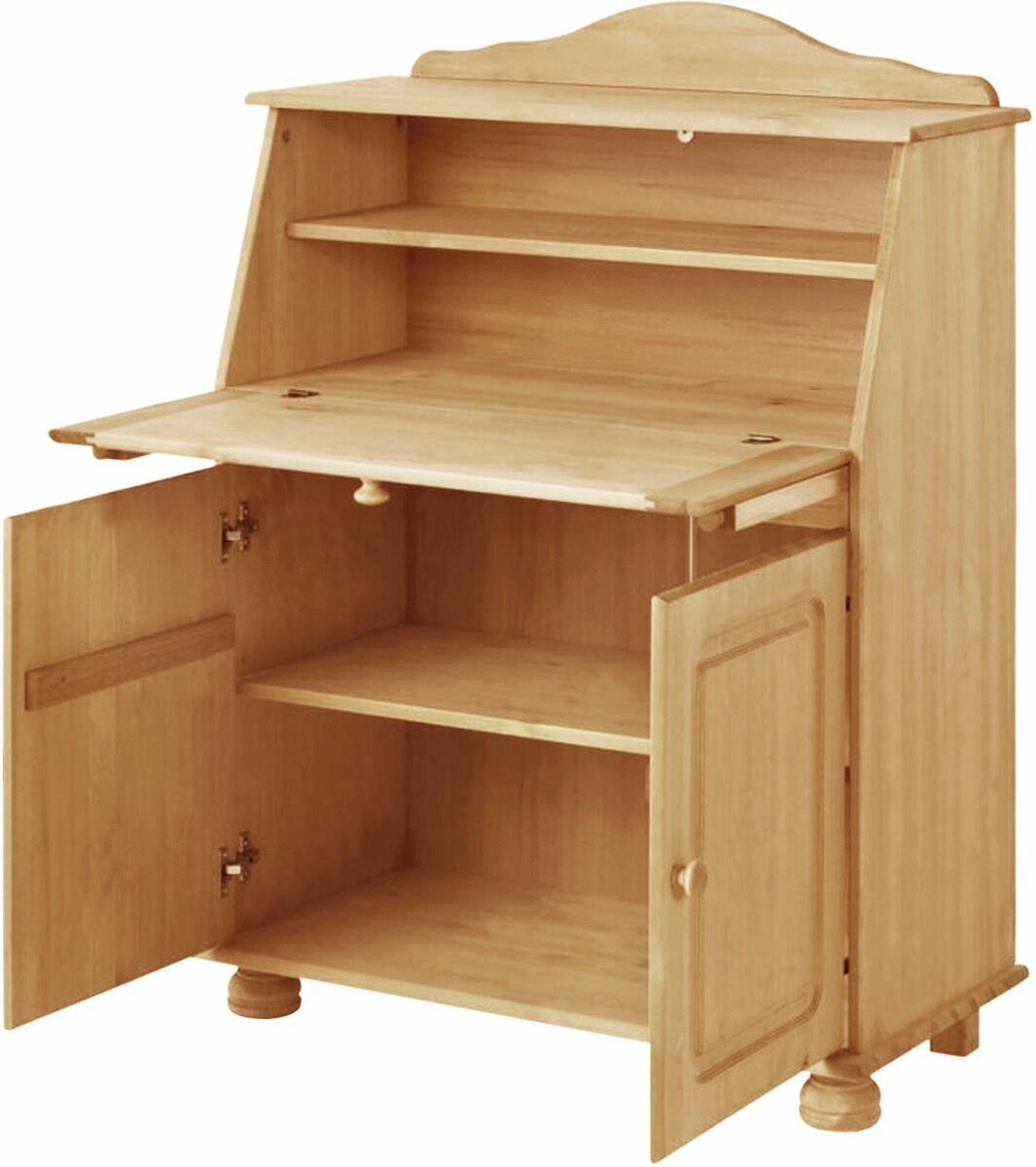 Bild 4 von Home affaire Sekretär Mette, Breite 82 cm, Massivholz