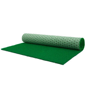 Rasenteppich Tennesse, Grün, Textil, Uni, rechteckig, 133 cm, Made in EU, beliebig kürzbar, in verschiedenen Größen erhältlich, UV-beständig, pflegeleicht, Gartenzubehör, Terrassen- & Balkonb