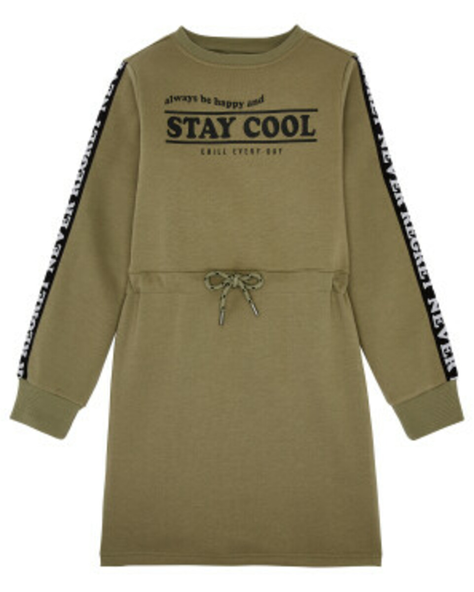 Bild 1 von Legeres Sweatkleid
       
      Y.F.K. Tunnelzug in der Taille
   
      Khaki