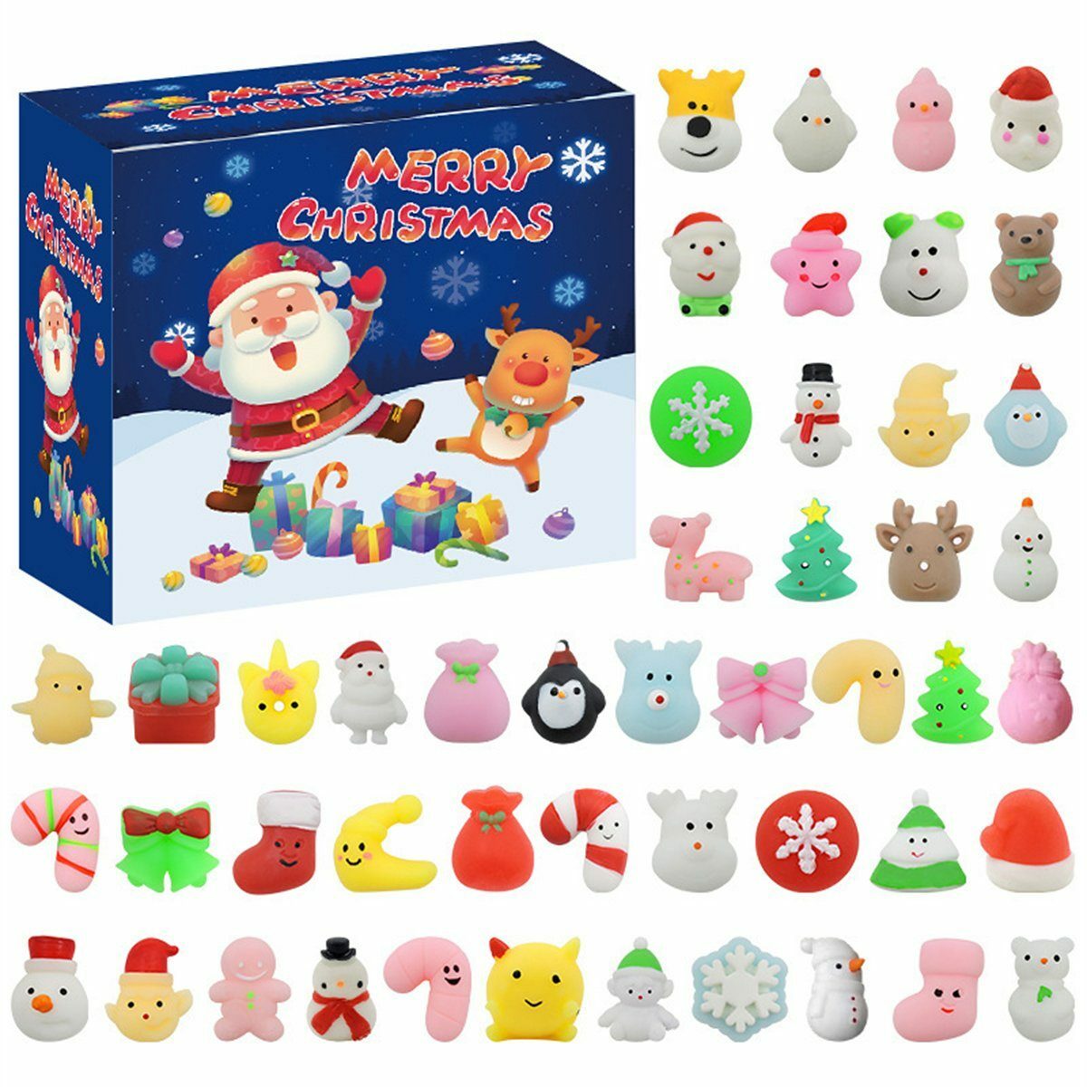 Bild 1 von Discaver Adventskalender 2023 Adventskalender 48-teiliges Spielzeugset zum Stressabbau (1-tlg), Ideal für Jungen, Mädchen, Kinder und Kleinkinder, Weihnachtsgeschenke