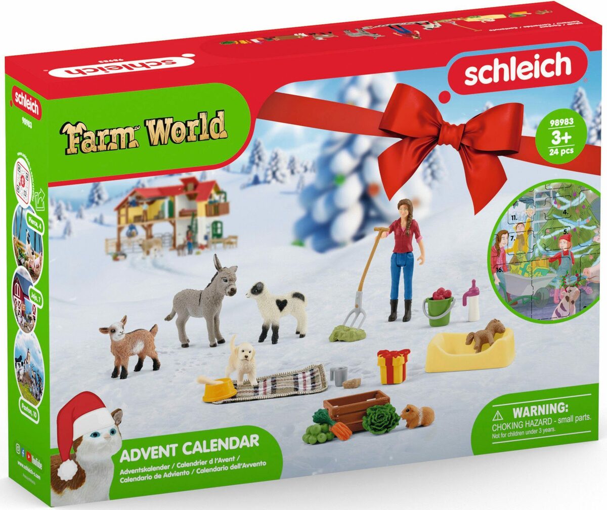 Bild 1 von Schleich® Adventskalender Spielzeug, FARM WORLD (24-tlg)