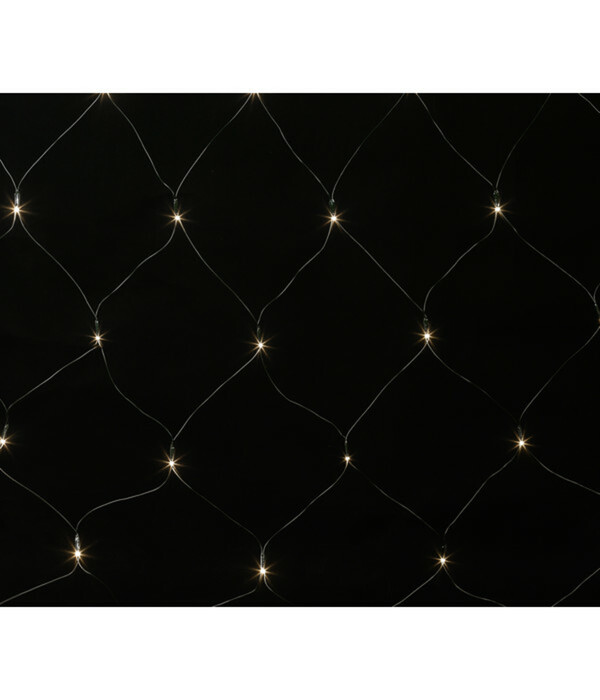 Bild 4 von Dehner LED-Lichternetz, 192 LEDs, warmweiß, ca. B300/H300 cm