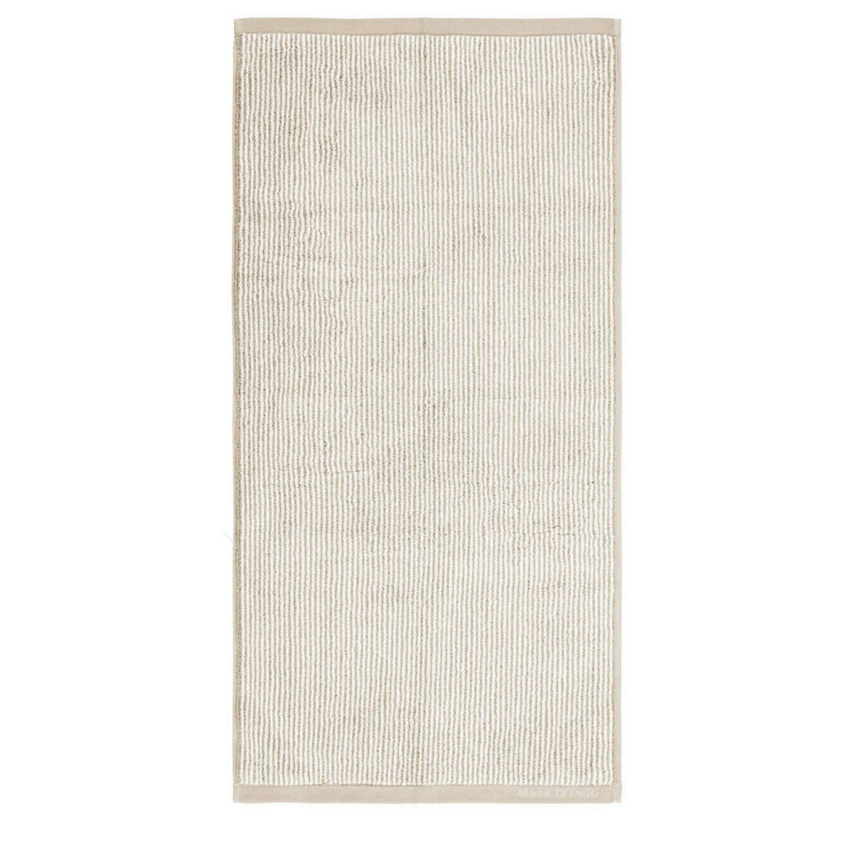 Bild 1 von Marc O'Polo Duschtuch, Creme, Textil, Streifen, 70 cm, Oeko-Tex® Standard 100, Aufhängeschlaufe, angenehm weich, schadstoffgeprüft, Badtextilien, Bade- & Duschhandtücher