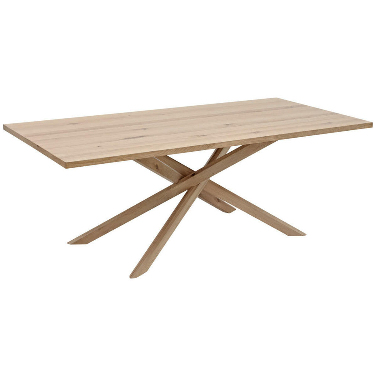 Bild 1 von Hom`in Esstisch, Natur, Eiche, Holz, Eiche, furniert, massiv, rechteckig, eckig, 95x76 cm, Esszimmer, Tische, Esstische