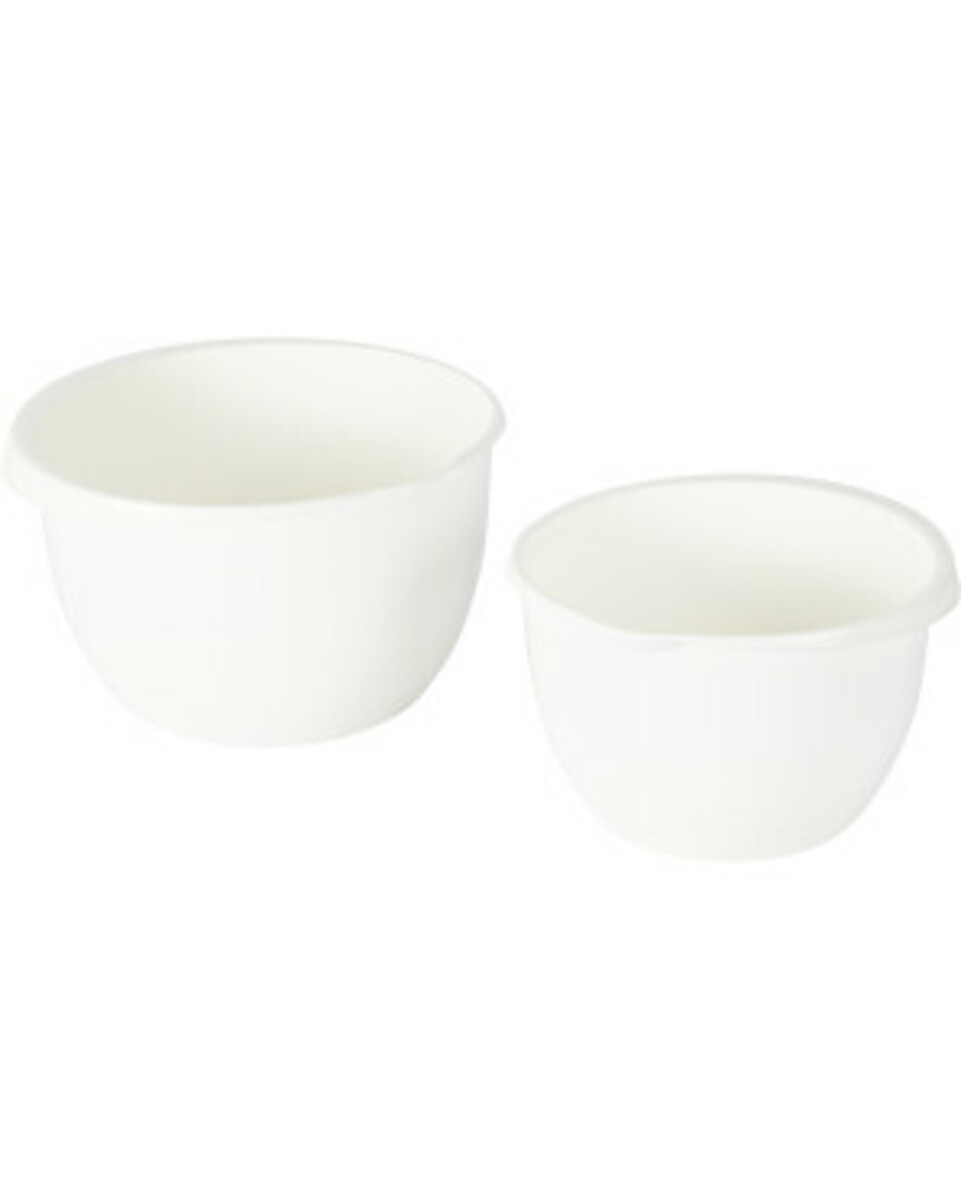 Bild 1 von Weiße Rührschüsseln
       
       2-tlg. Set
   
      weiß
