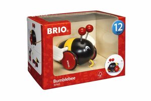 BRIO® Nachziehspielzeug Brio Kleinkindwelt Holz Nachziehspielzeug Wilde Hummel 30165
