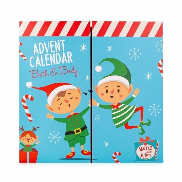 Bild 1 von ACCENTRA Adventskalender Beauty Adventskalender "Santas little Helper" für Kinder & Teenies, Kalender mit 24 Türchen