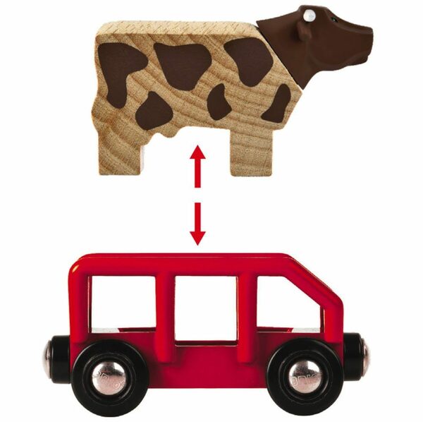 Bild 4 von BRIO® Spielzeugeisenbahn-Set World Eisenbahn Großes Premium Set in Kunststoffbox 106 Teile 33766