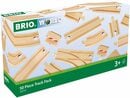 Bild 2 von BRIO® Gleise-Set Holzspielzeug, Holzschienenset, WORLD Großes Schienensortiment, FSC®- schützt Wald - weltweit