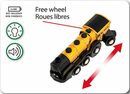 Bild 3 von BRIO® Spielzeug-Zug Goldene Batterielok, m. Licht und Sound; FSC® - schützt Wald - weltweit