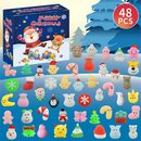 Bild 2 von Discaver Adventskalender 2023 Adventskalender 48-teiliges Spielzeugset zum Stressabbau (1-tlg), Ideal für Jungen, Mädchen, Kinder und Kleinkinder, Weihnachtsgeschenke