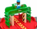 Bild 3 von BRIO® Spielzeugeisenbahn-Brücke Holzspielzeug, BRIO® WORLD, Lok-Drehscheibe mit Kontrollbrücke, FSC®- schützt Wald - weltweit