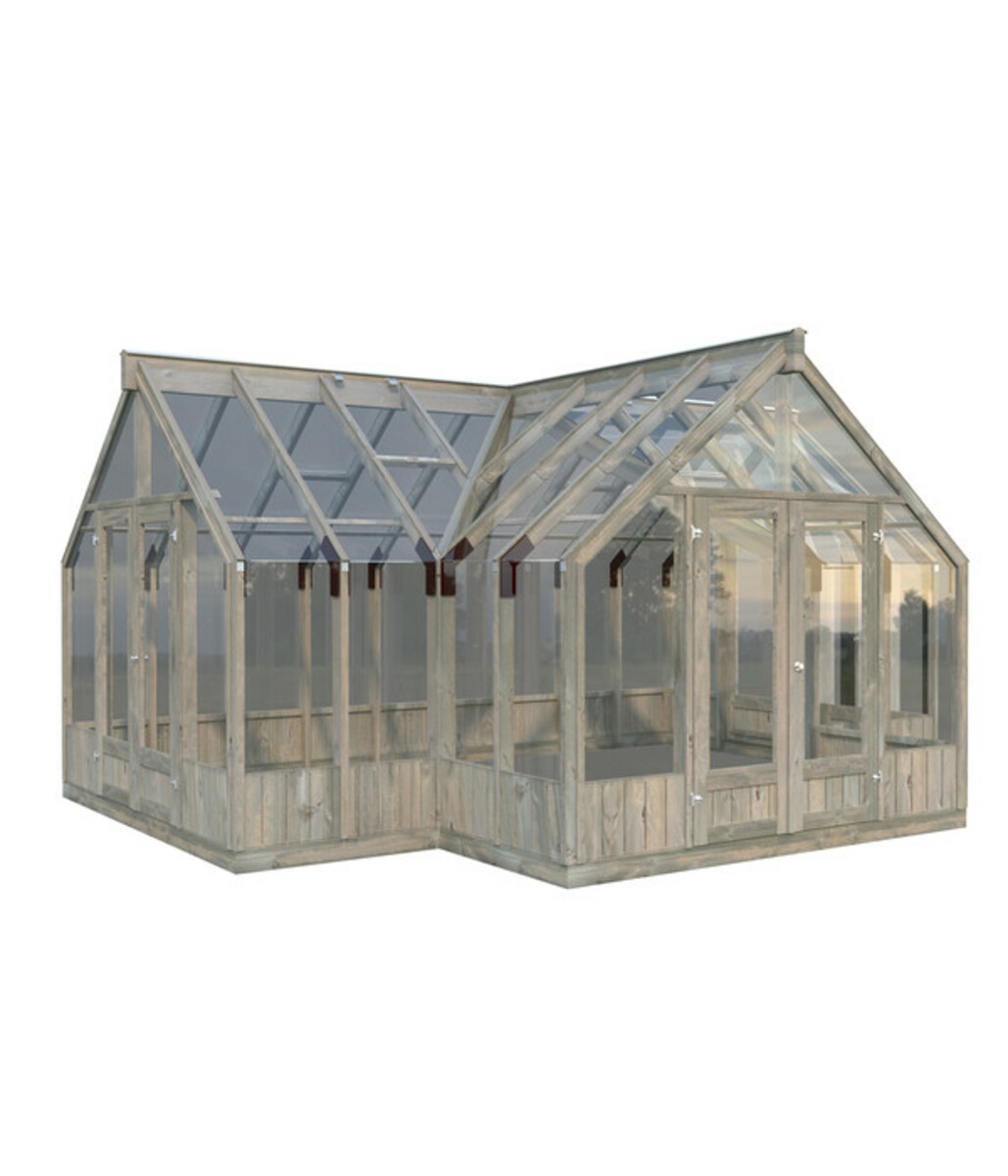 Bild 1 von Palmako Glashaus Emilia, ca. B421/H288/T543 cm