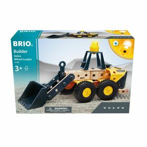 BRIO® Konstruktions-Spielset Builder Volvo Frontlader, (58 St)