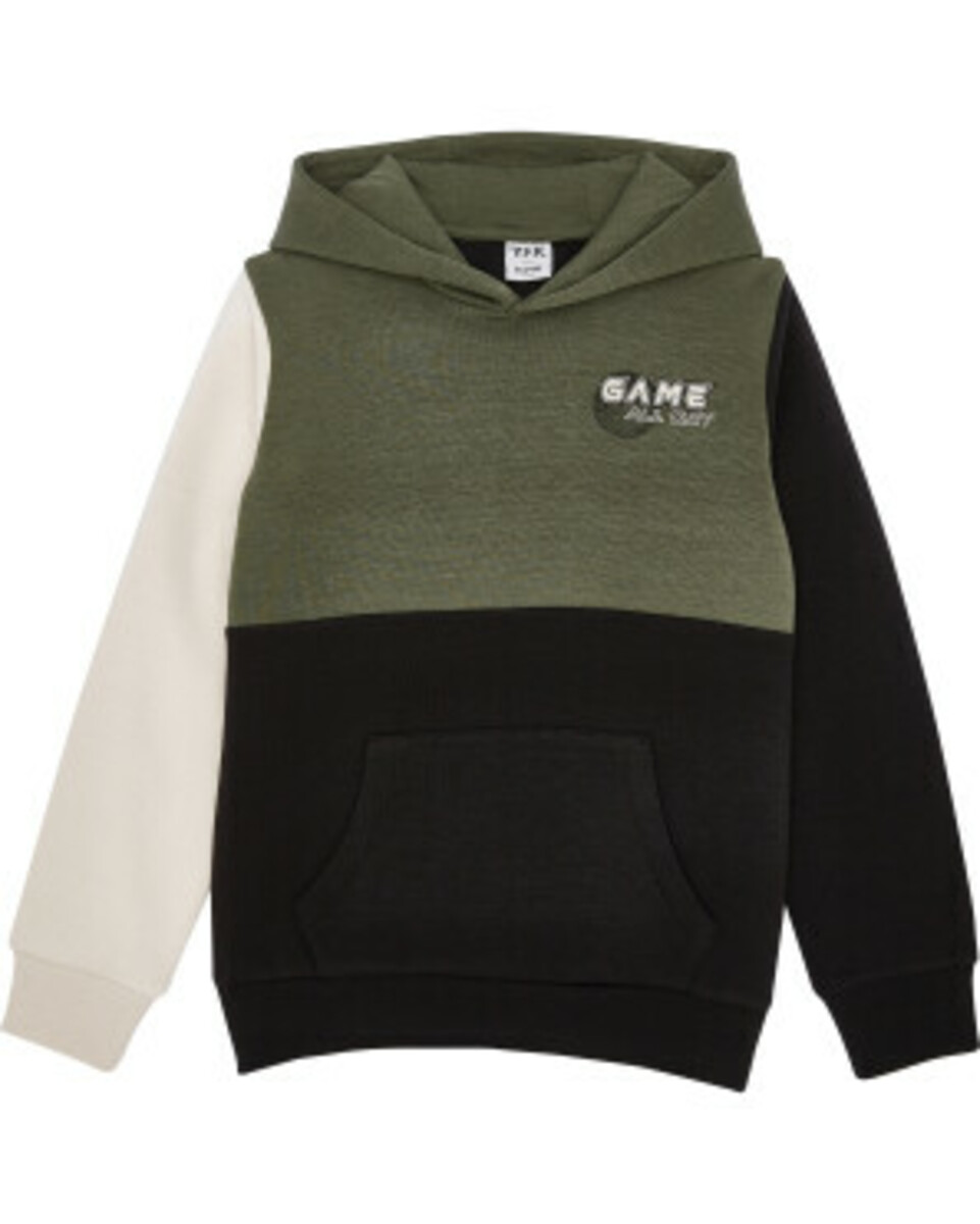 Bild 1 von Pullover Colour-Blocking
       
      Y.F.K. Kapuze
   
      Khaki