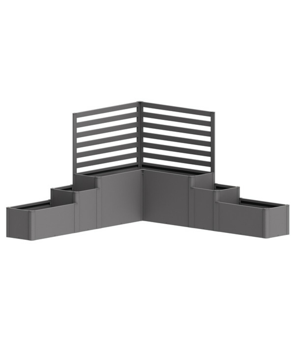 Bild 1 von Biohort Hochbeet DaVinci Version 1, quarzgrau-metallic, ca. B299,5/H168/T299,5 cm