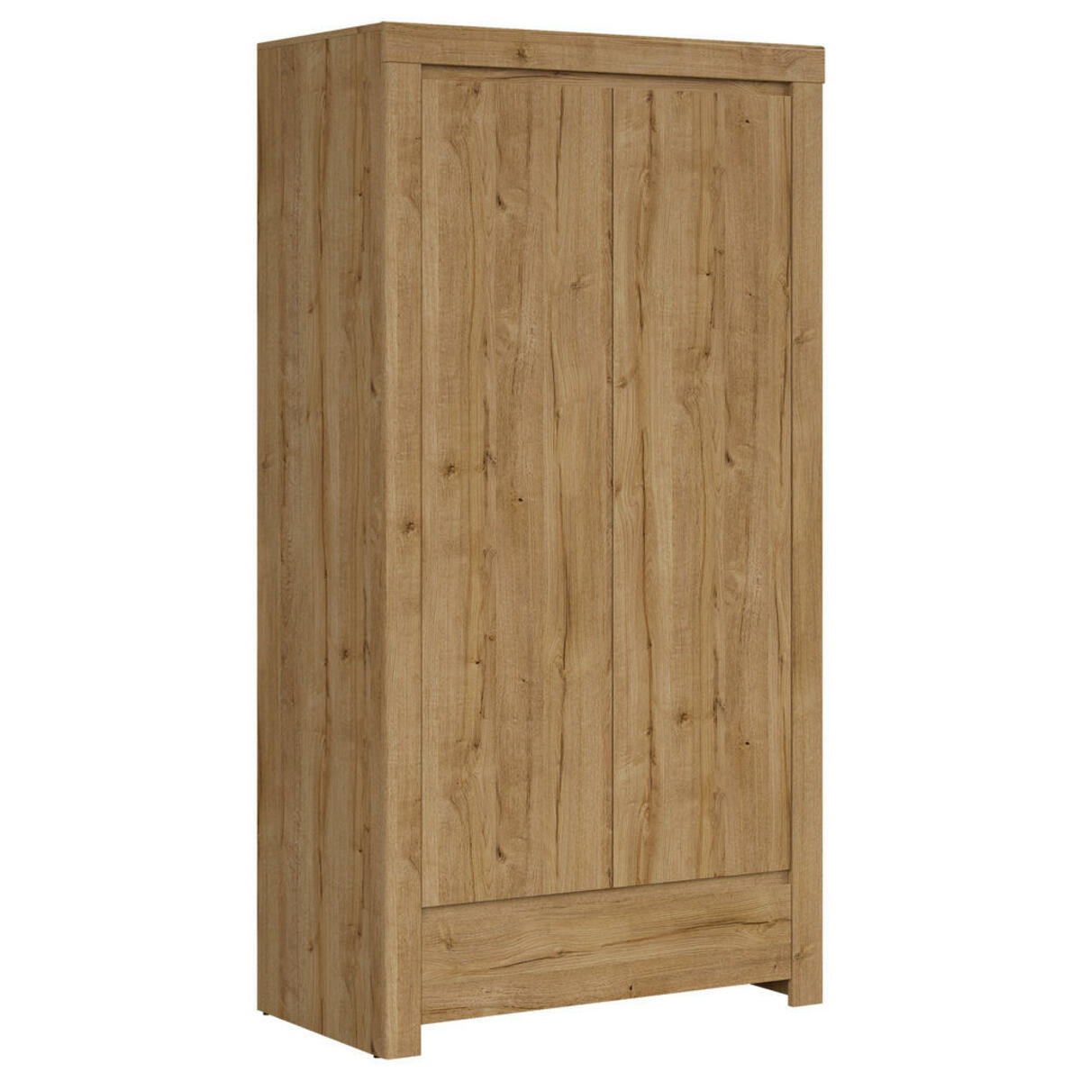 Bild 1 von Garderobenschrank, Eiche, Holzwerkstoff, 1 Fächer, 1 Schubladen, 106x203.5x56.5 cm, Garderobe, Garderobenschränke, Garderobenschränke