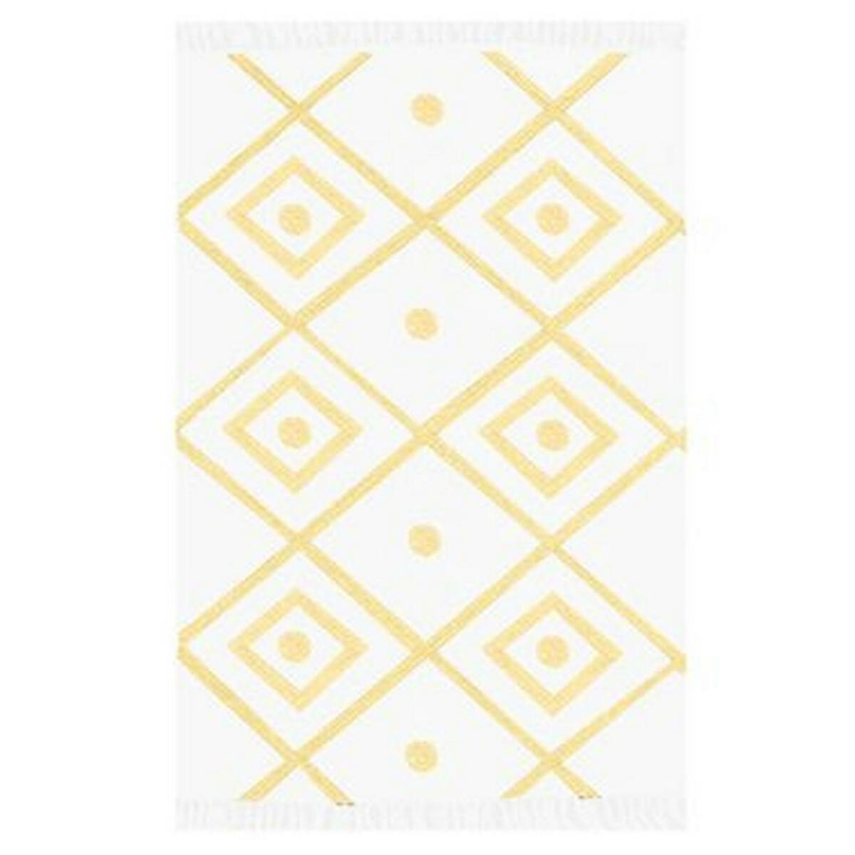 Bild 1 von Ambiente Decke Angelica, Gelb, Beige, Textil, Abstraktes, 150 cm, Wohntextilien, Decken, Kuscheldecken