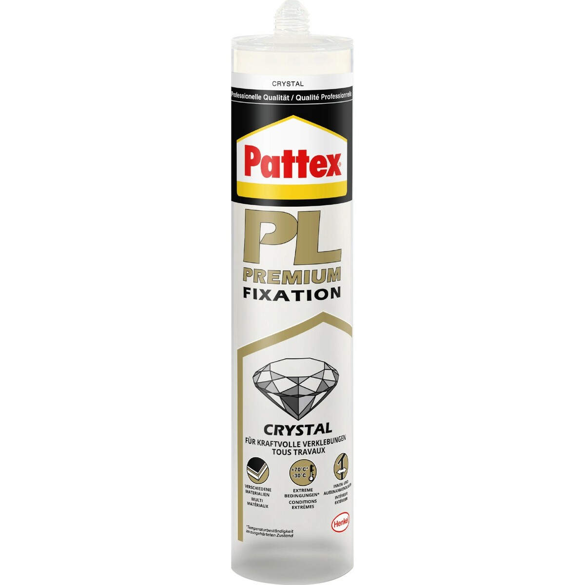Bild 1 von Pattex Montagekleber PL Premium Crystal transparente Dichtmasse 290 g