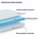 Bild 3 von Topper Memory Foam Gelschaum-Topper, SUBRTEX, 5 cm hoch, (Packung, 1-tlg)