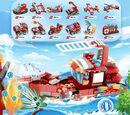 Bild 2 von Discaver Adventskalender Adventskalender 2023, 24-teiliges Baustellenauto-Spielzeugset (1-tlg), Bausteine-Bauspielzeug, das die Kreativität von Kindern fördert