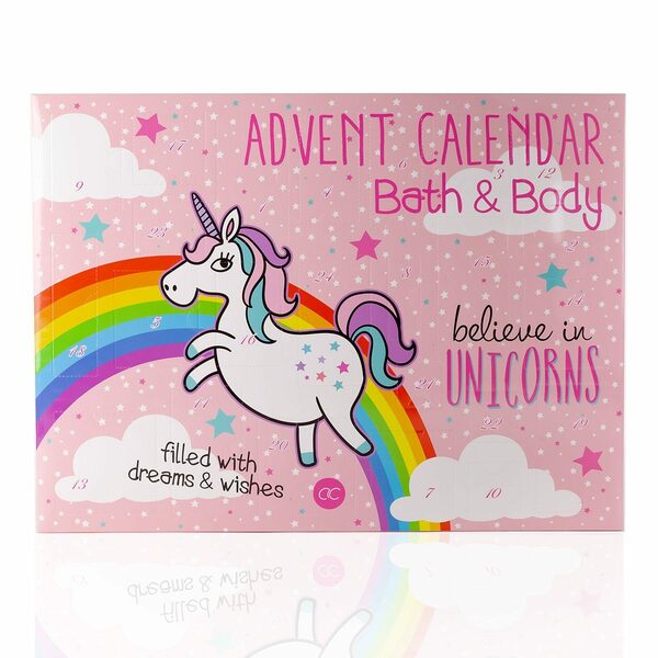 Bild 1 von ACCENTRA Adventskalender Beauty Adventskalender Einhorn - Believe in Unicorns, lässt pinke Einhorn-Herzen höherschlagen!