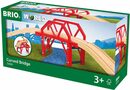 Bild 2 von BRIO® Spielzeugeisenbahn-Brücke Holzspielzeug, BRIO® WORLD, Bahnbrücke mit Auffahrten, FSC®- schützt Wald - weltweit