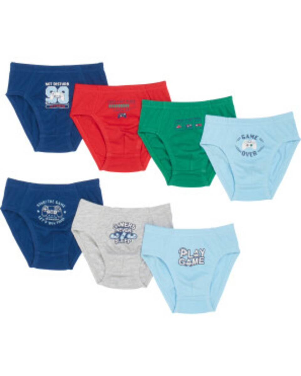 Bild 1 von Slips
       
    7 Stück Kiki & Koko 
   
      grau melange