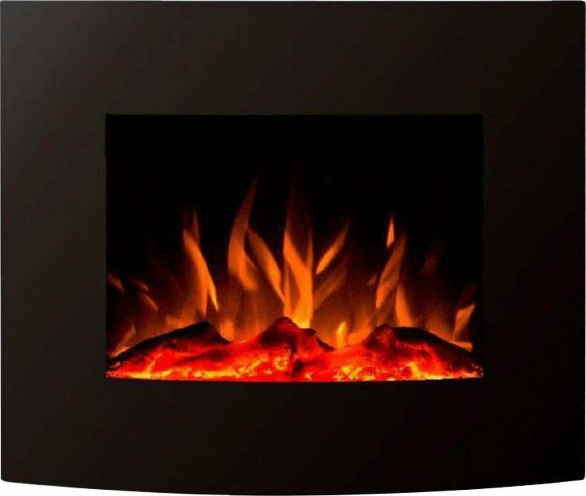 Bild 1 von Heathus Elektrokamin Wedel, 1400-1600 W, regelbares Flammenbild, Fernbedienung, Timer