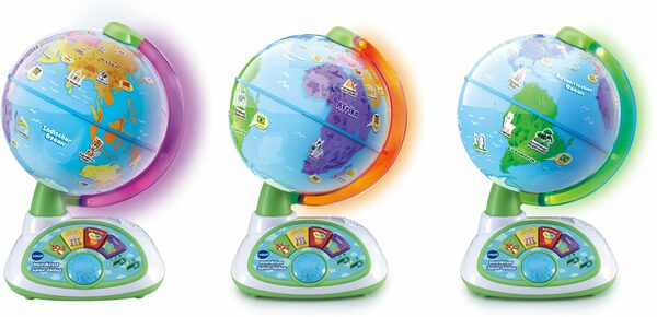 Bild 2 von Vtech® Globus Ready Set School, Interaktiver Junior-Globus, Lernglobus mit Licht und Sound