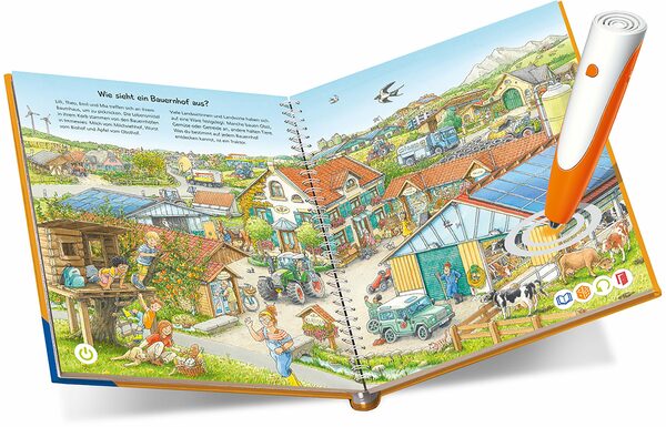 Bild 2 von Ravensburger Spiel, tiptoi® Starter-Set: Stift und Bauernhof-Buch, Made in Europe, FSC® - schützt Wald - weltweit