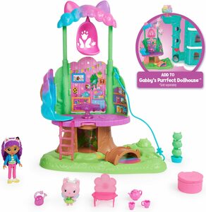 Spin Master Spielwelt Gabby‘s Dollhouse, Kitty Fees Garten Spielset