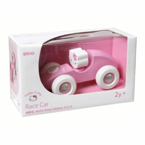 Bild 2 von BRIO® Spielzeug-Auto Raceauto Hello Kitty • BRIO Holzspielzeug Schiebeauto